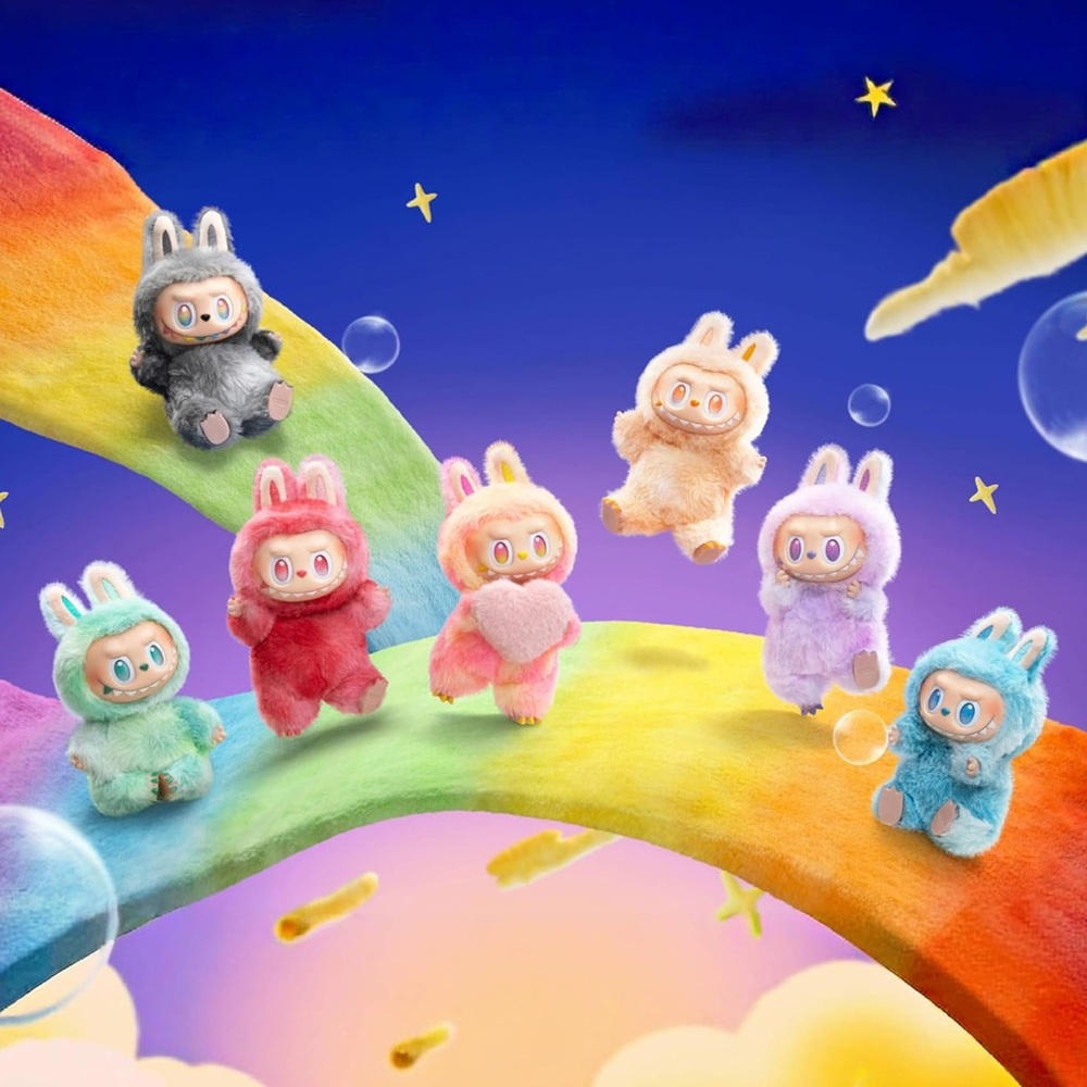 Authentic Labubu Big Into Energy Whole Set. 6 Labubus. Open box. No secret/Black - Picture 7 of 8